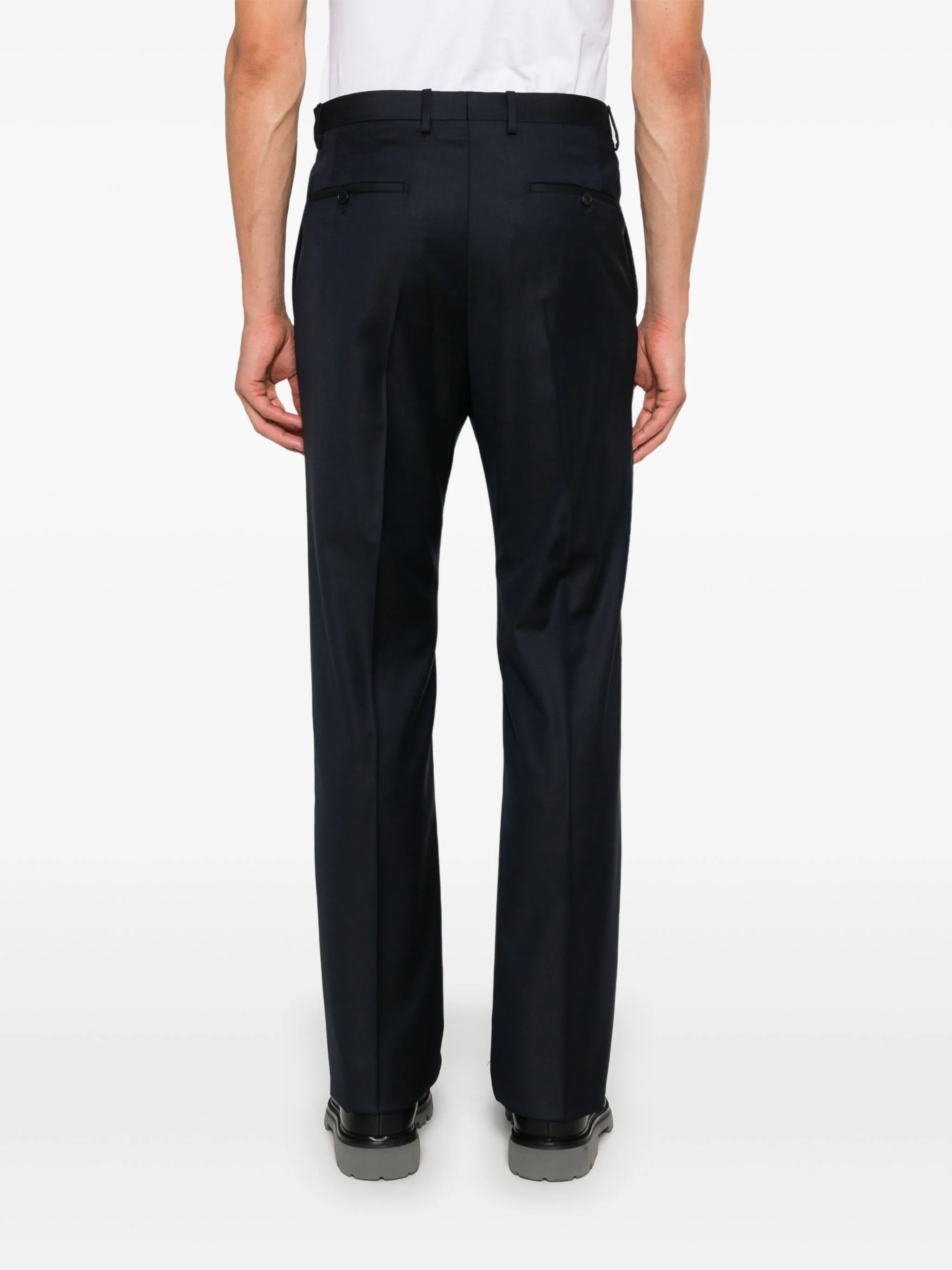 Straight-Leg Tailored Trousers - Image 4