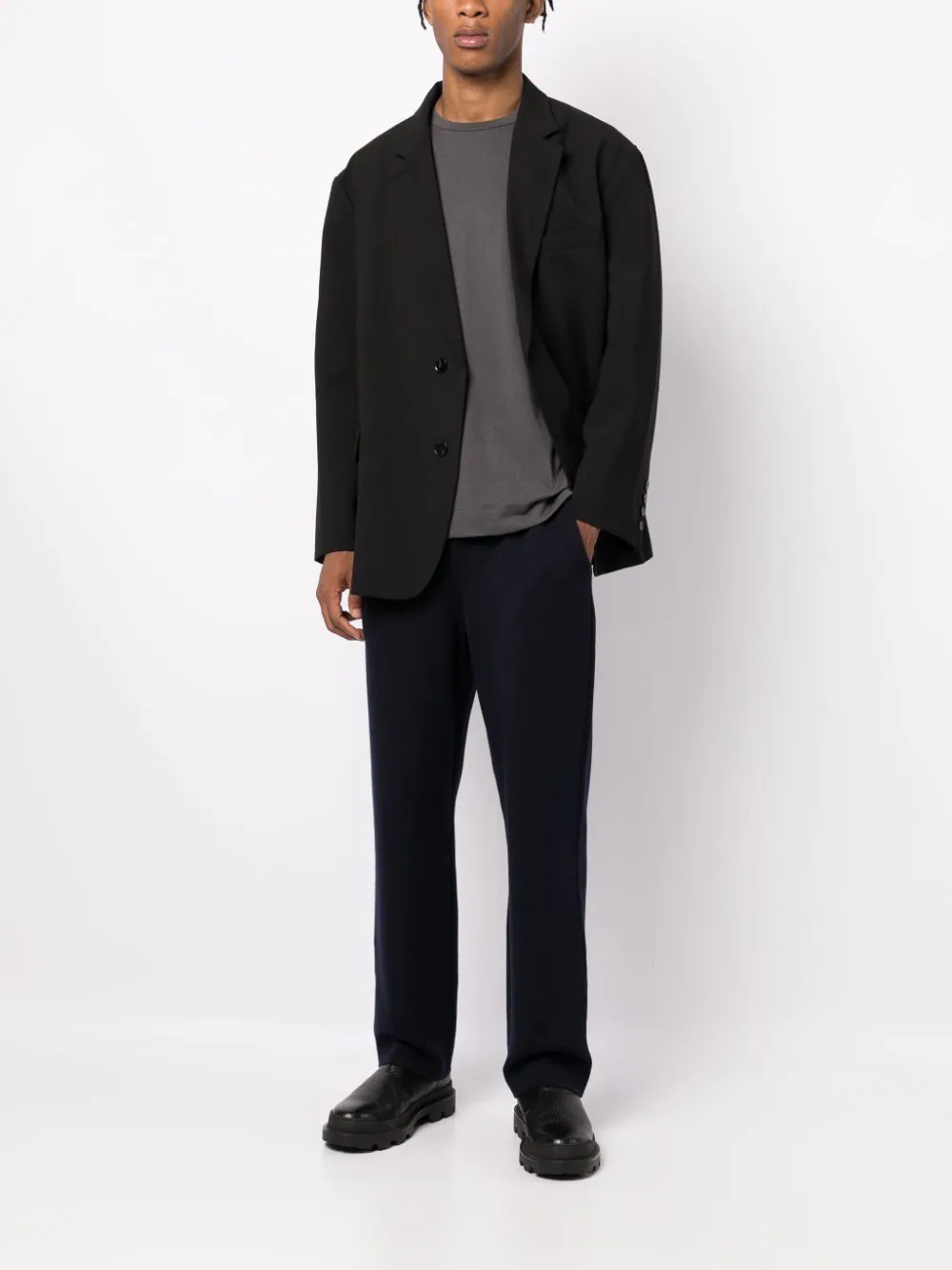 Straight-Leg Wool-Blend Track Pants - Image 2