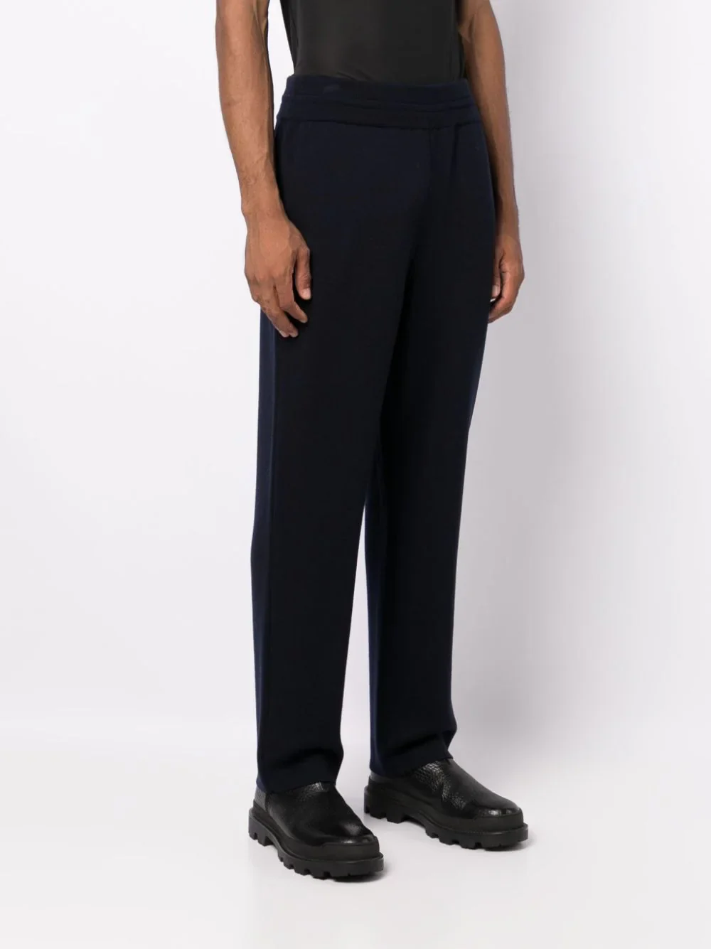 Straight-Leg Wool-Blend Track Pants - Image 3