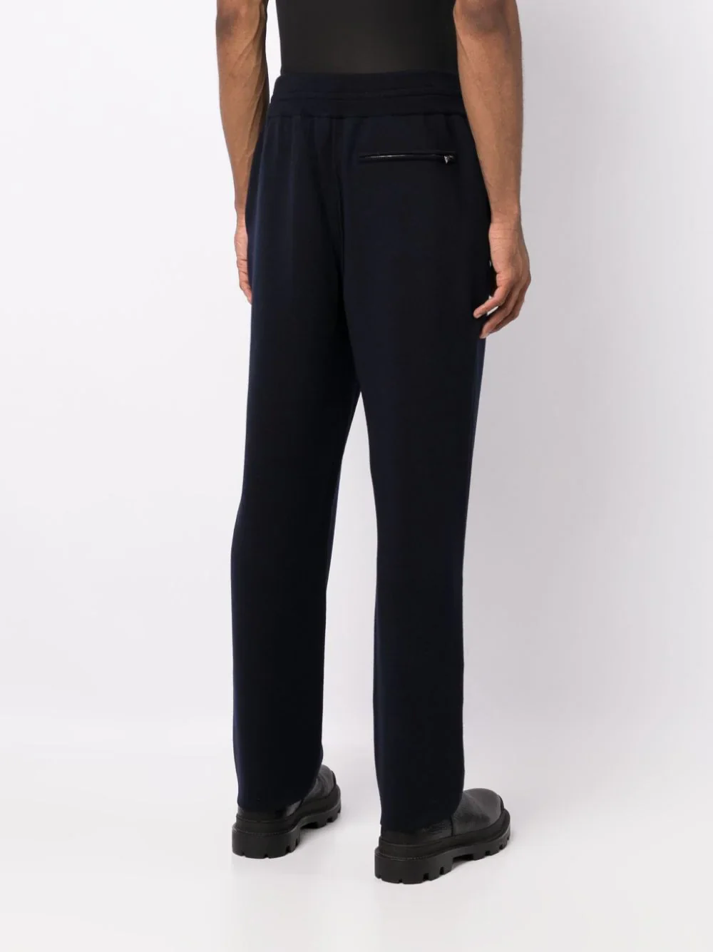 Straight-Leg Wool-Blend Track Pants - Image 4
