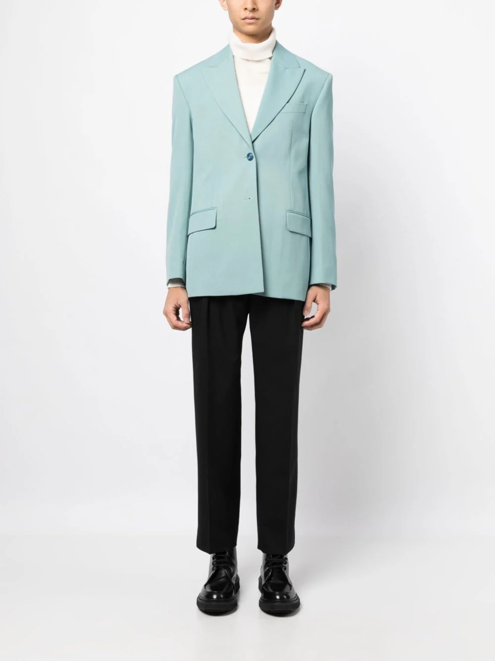 Straight-Leg Wool Trousers - Image 4