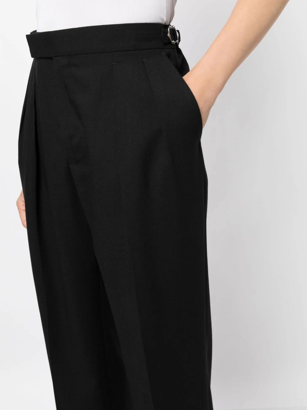 Straight-Leg Wool Trousers - Image 5