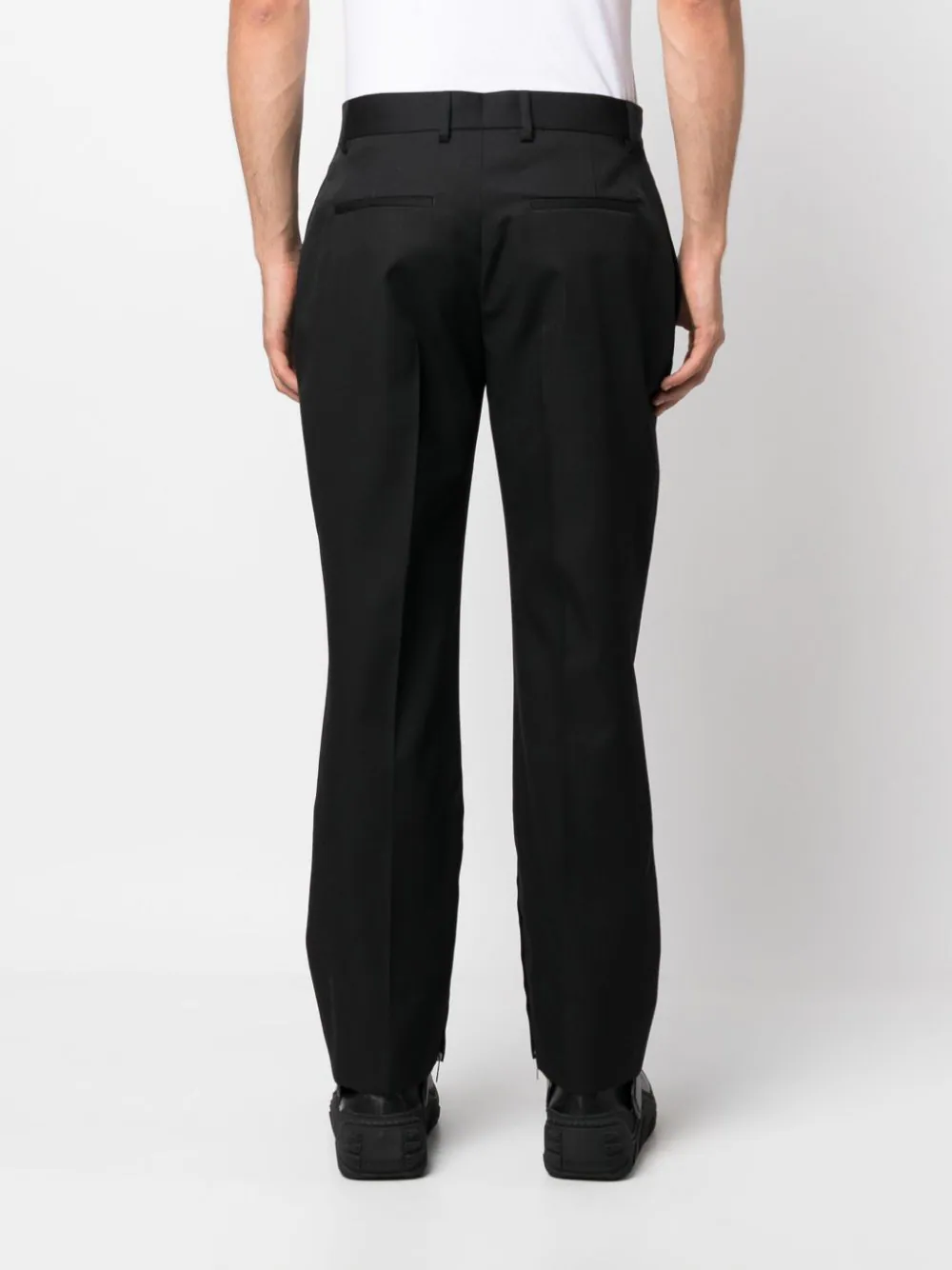 Straight-Leg Wool Trousers - Image 4