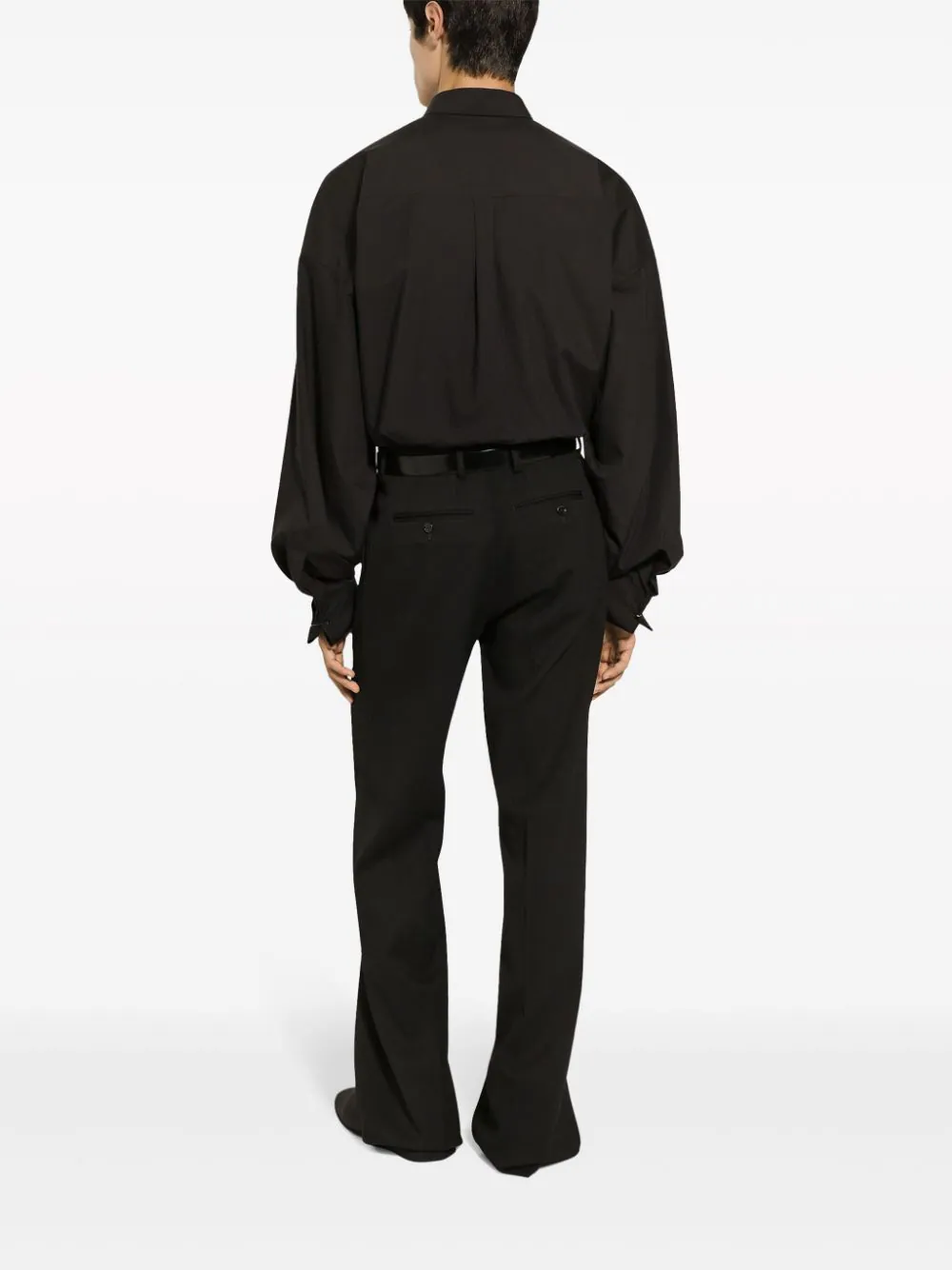 Straight-Leg Wool Trousers - Image 3