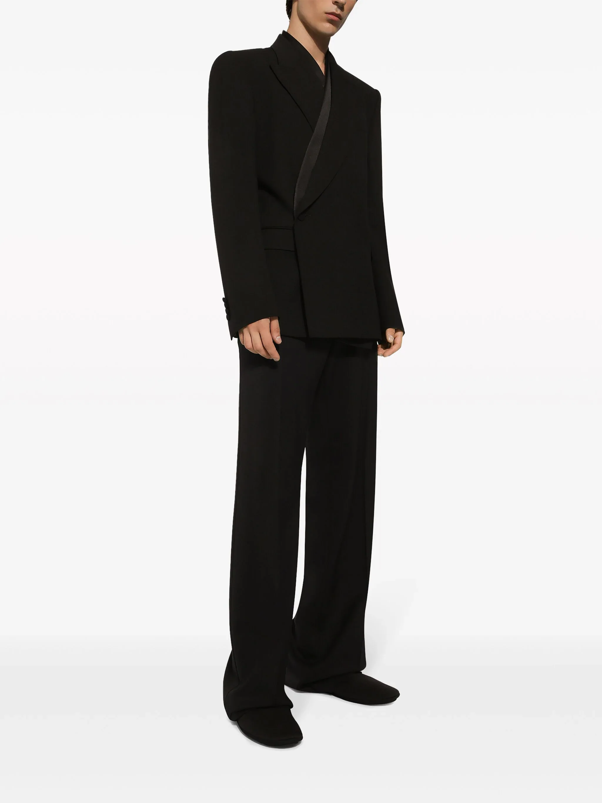 Straight-Leg Wool Trousers - Image 2
