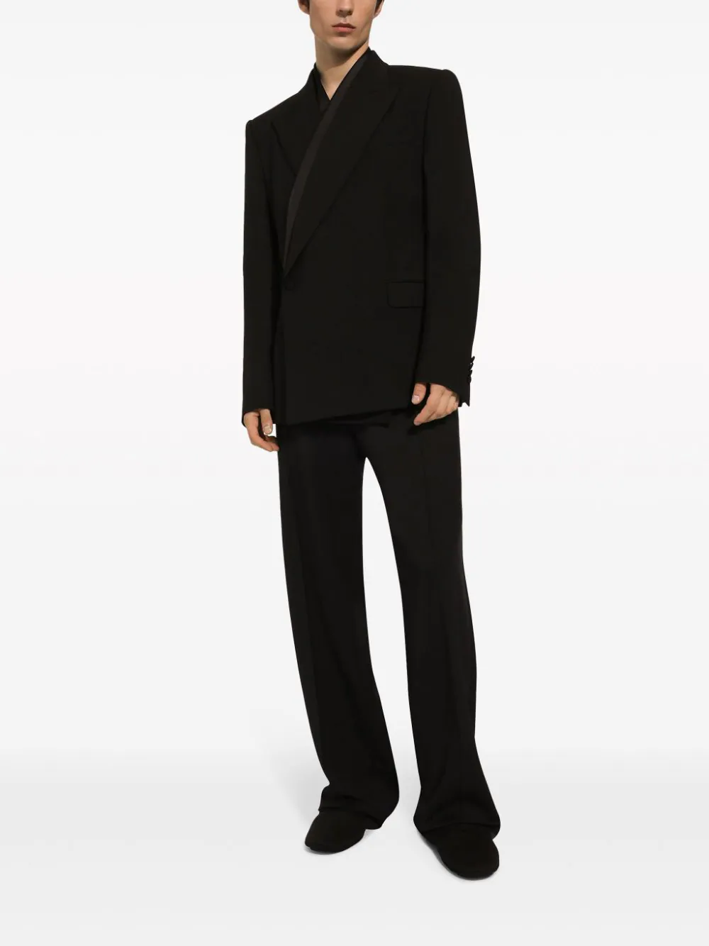 Straight-Leg Wool Trousers - Image 3