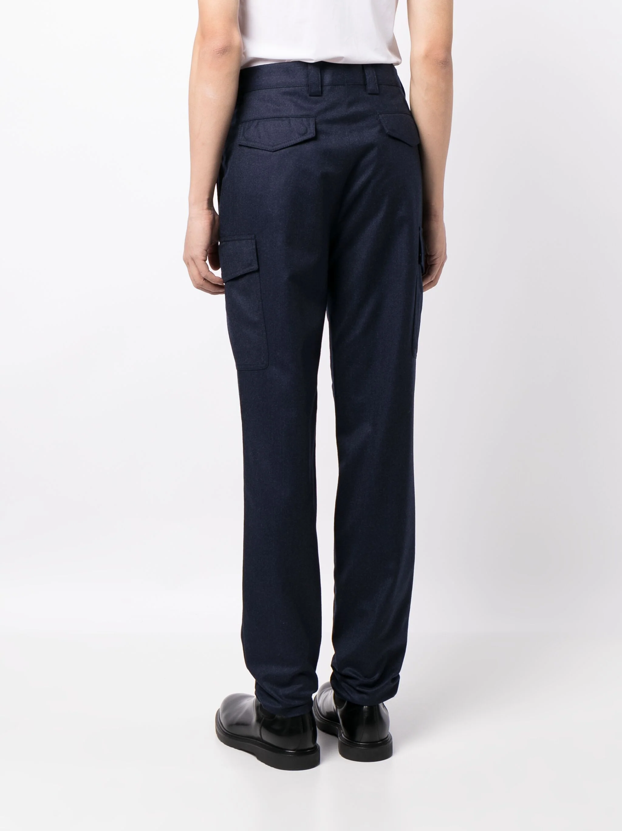 Straight-Leg Wool Trousers - Image 4
