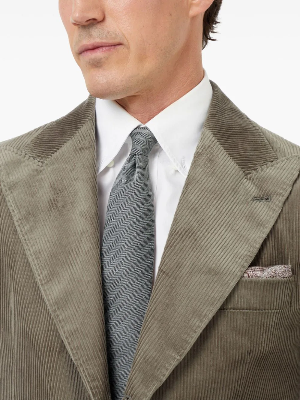 Stripe-Detailing Tie - Image 4