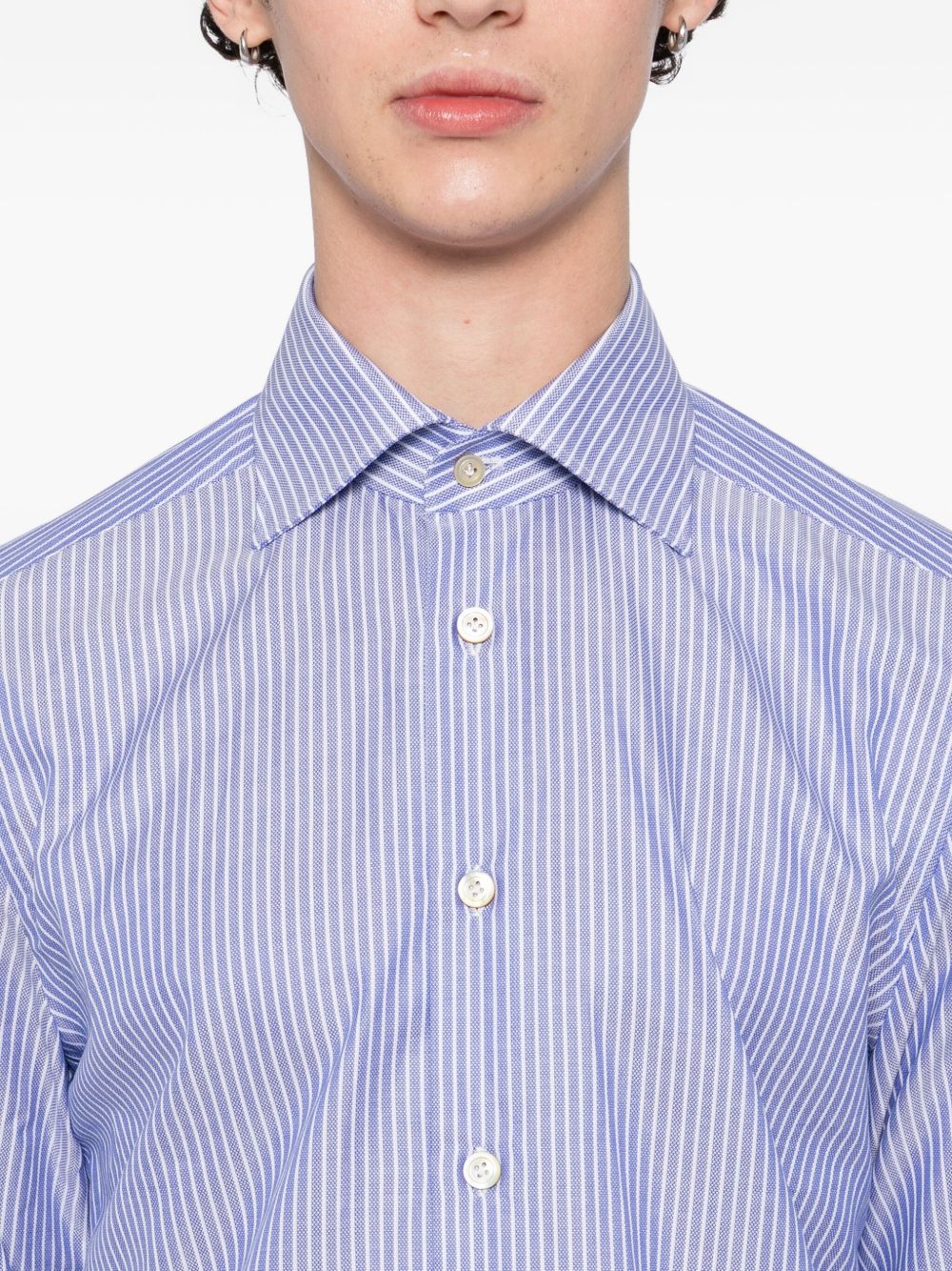 Stripe-Printed Shirt - Image 3