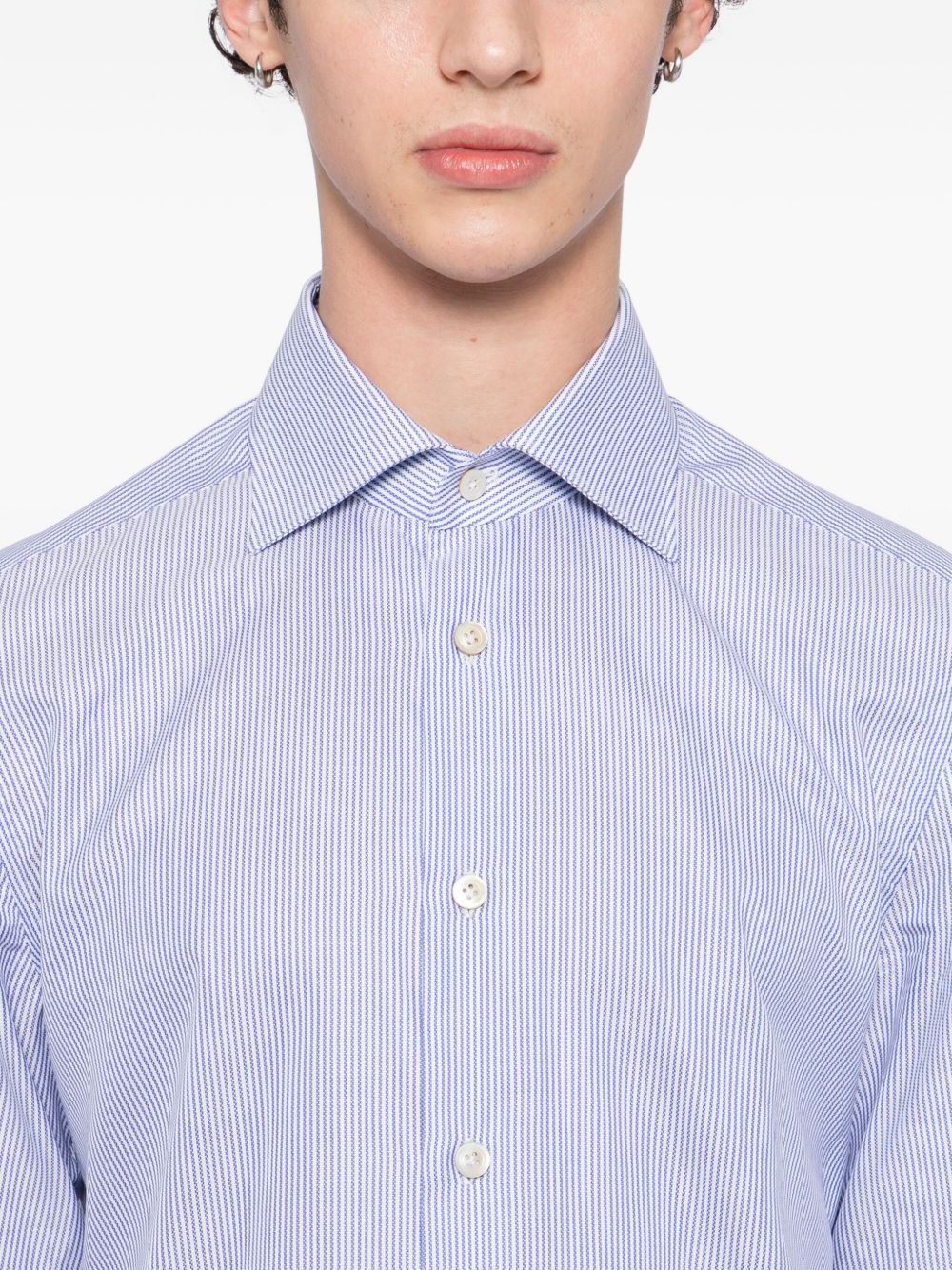 Stripe-Printed Shirt - Image 5