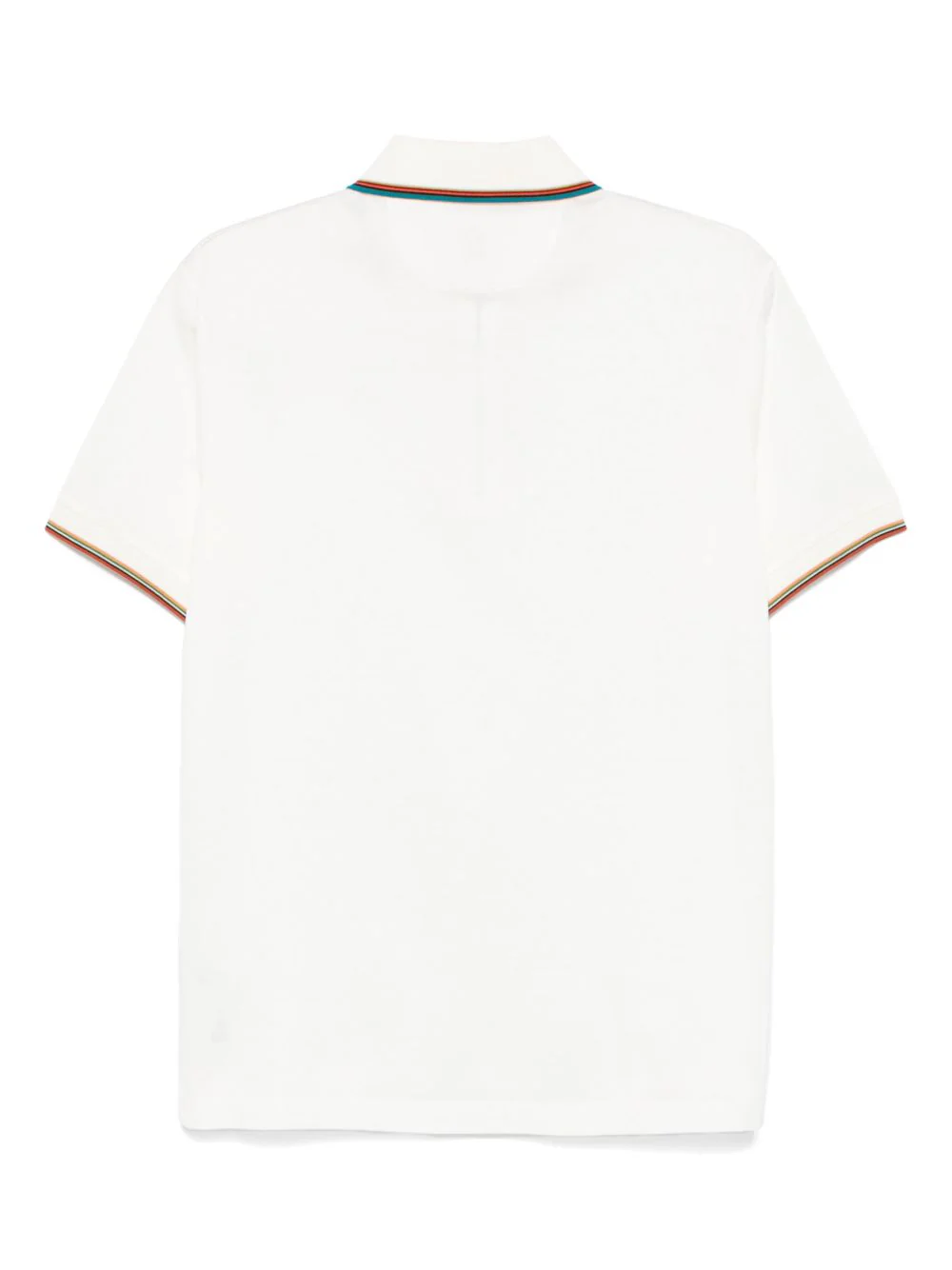 Stripe-Trim Cotton Polo Shirt - Image 2