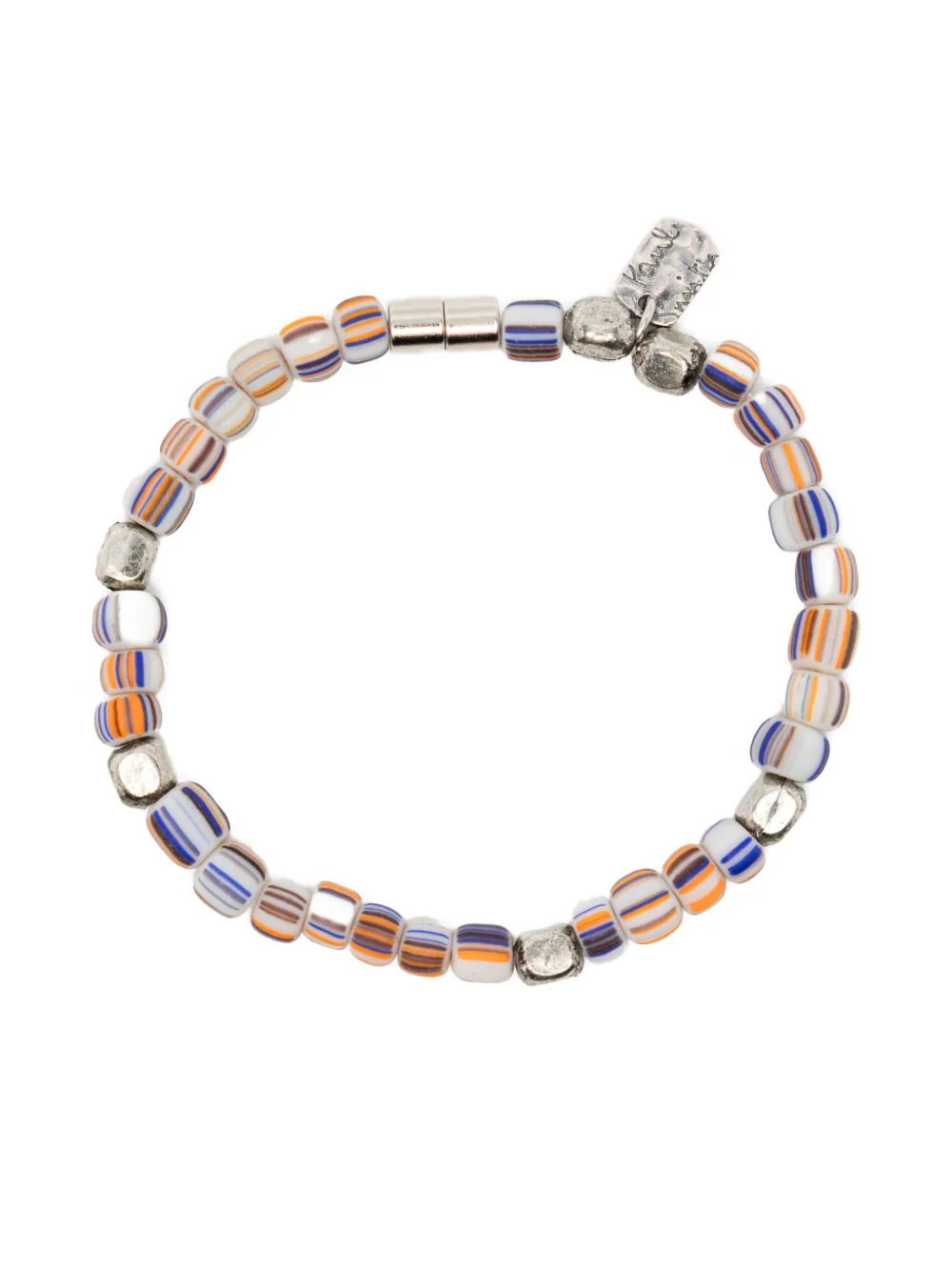 Striped-Beads Bracelet