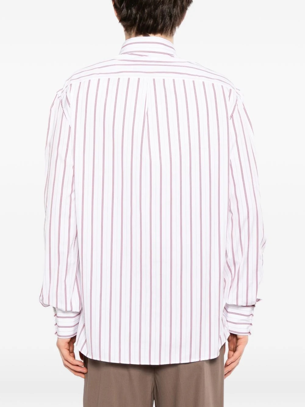 Striped Button-Down Shirt - Image 3