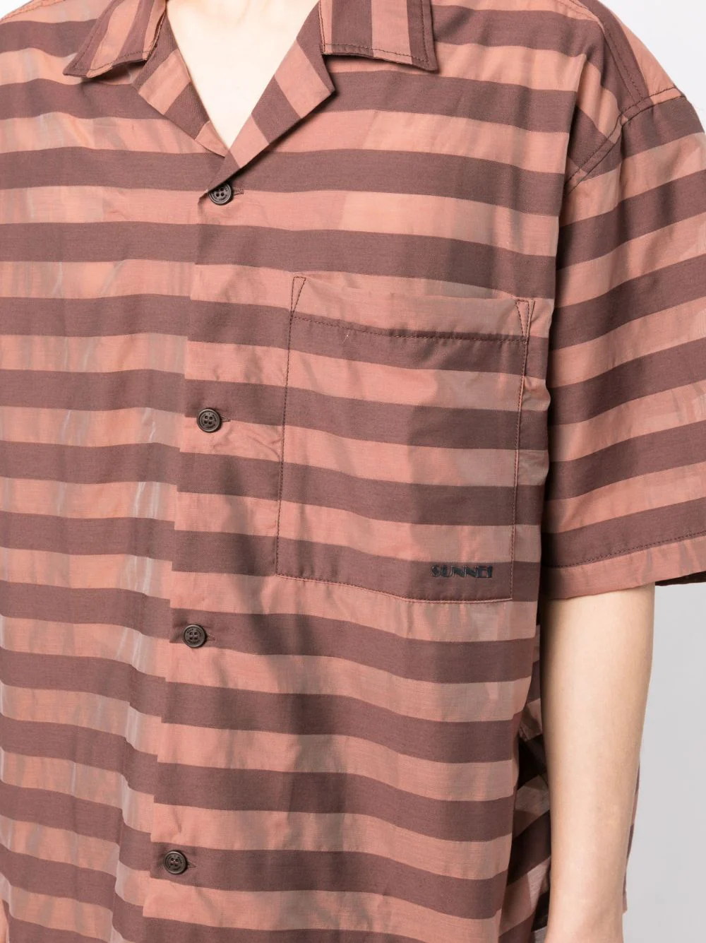 Striped Cotton-Blend Shirt - Image 2