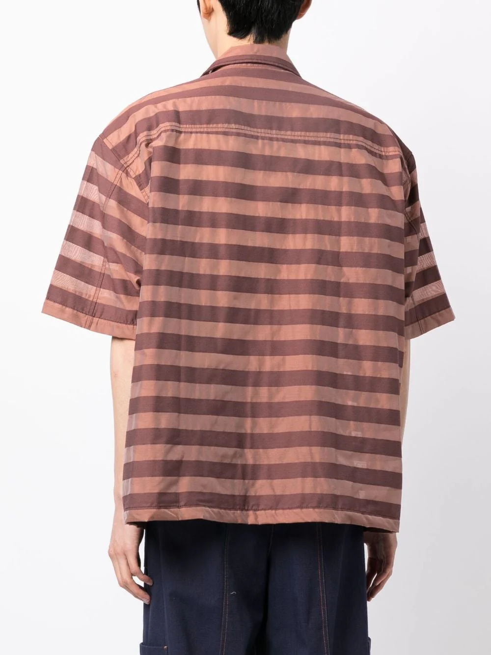 Striped Cotton-Blend Shirt - Image 3