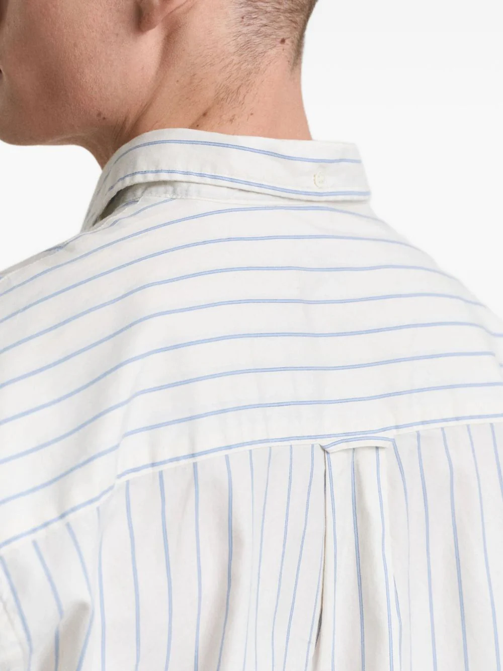 Striped Cotton Shirt - Image 3