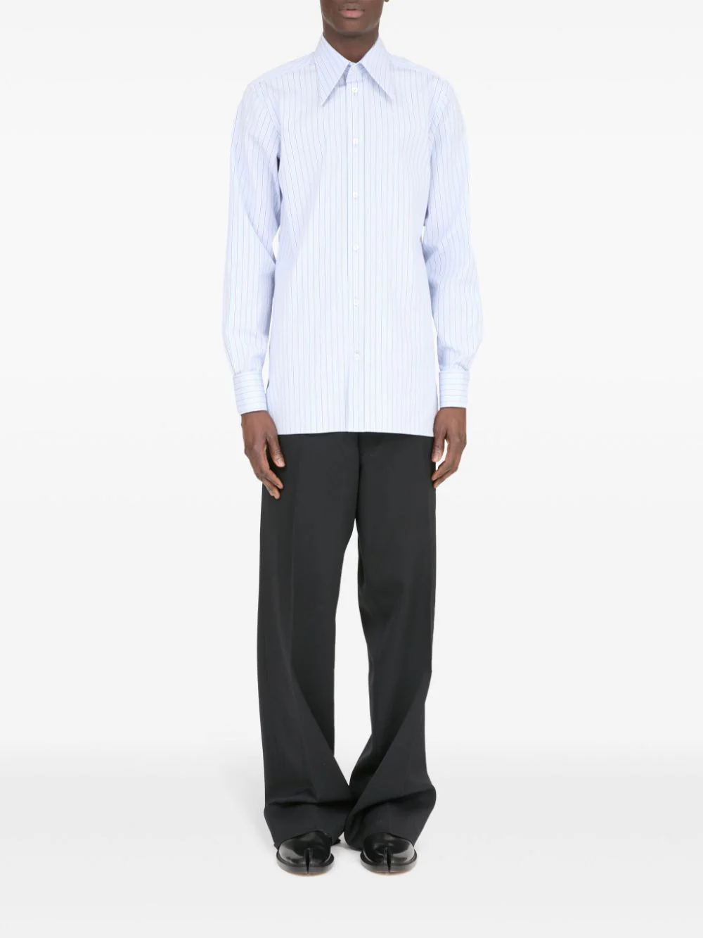 Striped Cotton Shirt - Image 2