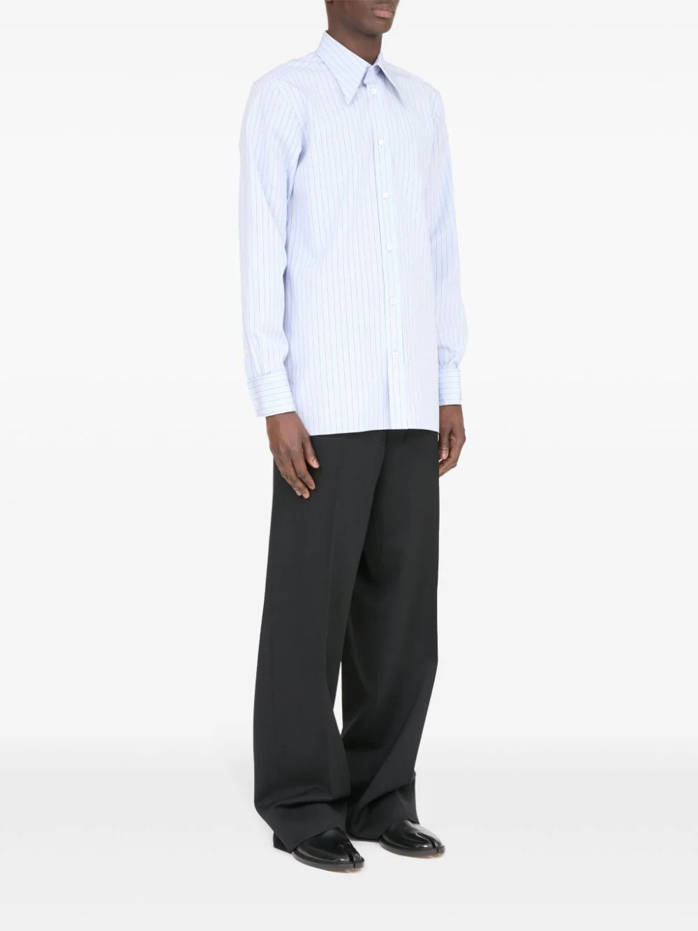 Striped Cotton Shirt - Image 3