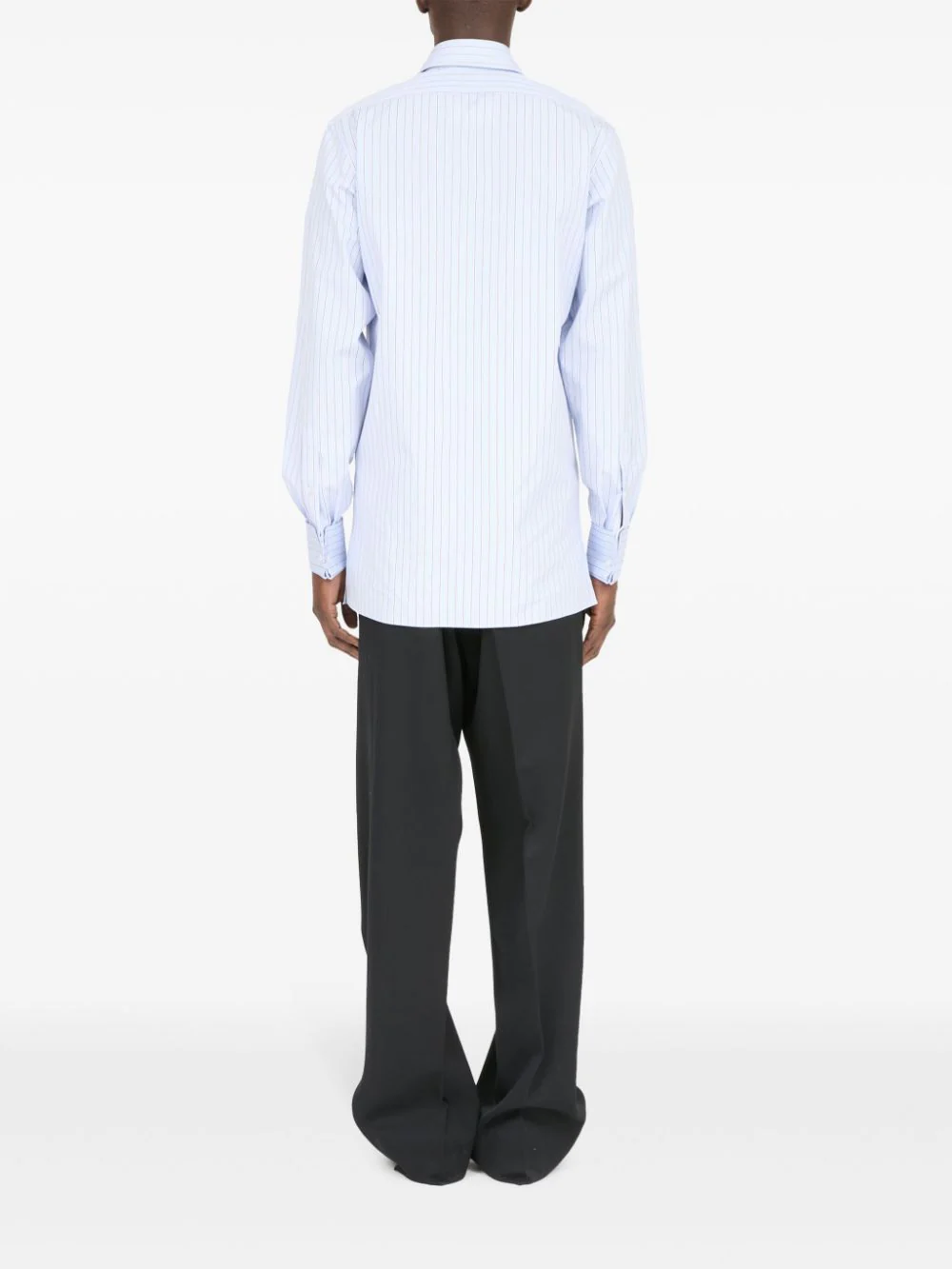 Striped Cotton Shirt - Image 4