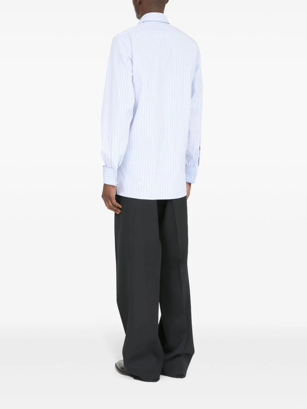 Striped Cotton Shirt - Image 5