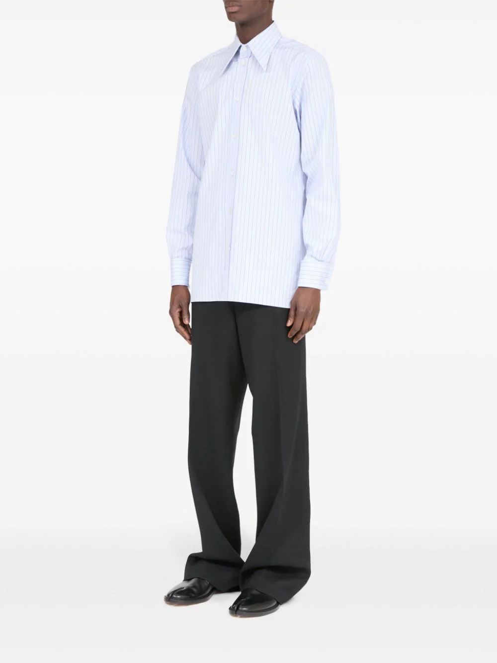 Striped Cotton Shirt - Image 6