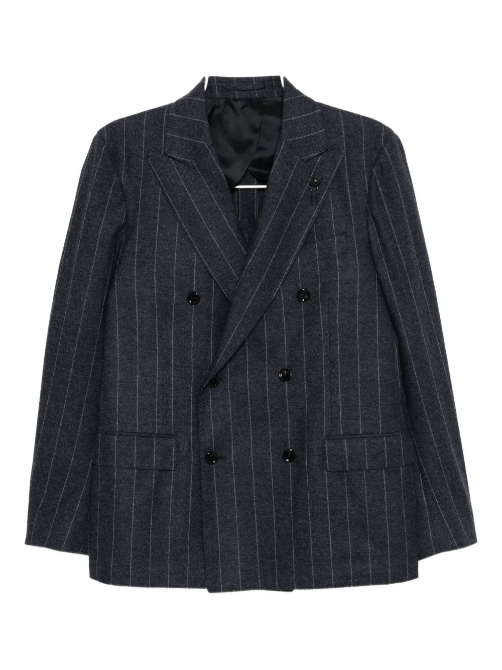 Striped Double-Breasted Suit