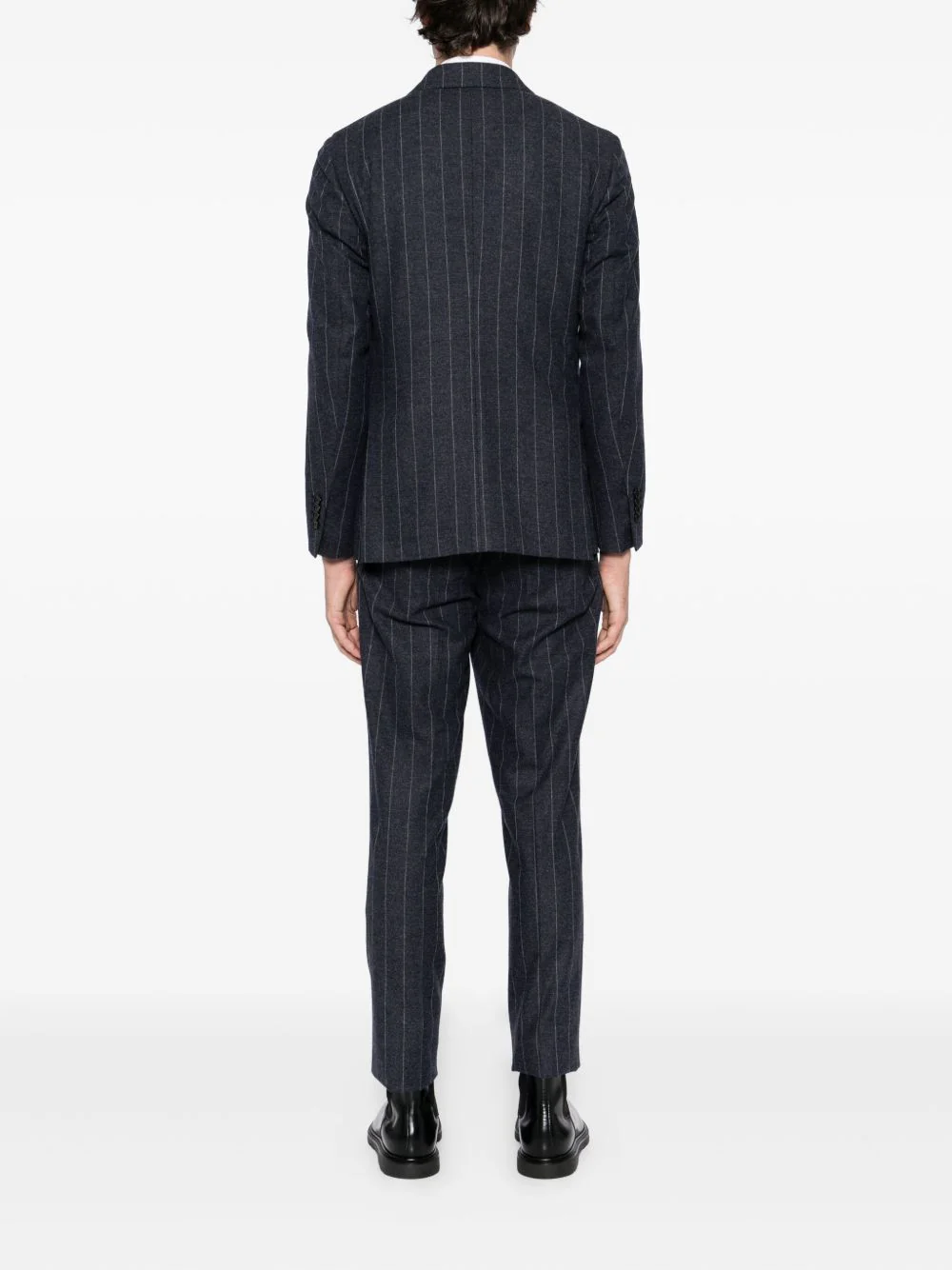 Striped Double-Breasted Suit - Image 4