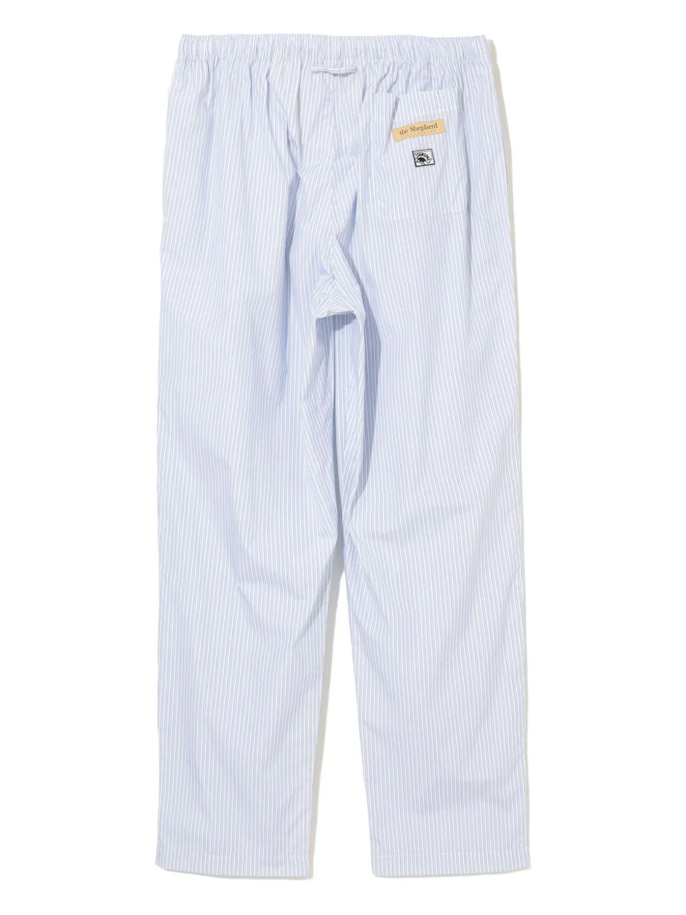Striped Elasticated Trousers - Image 2