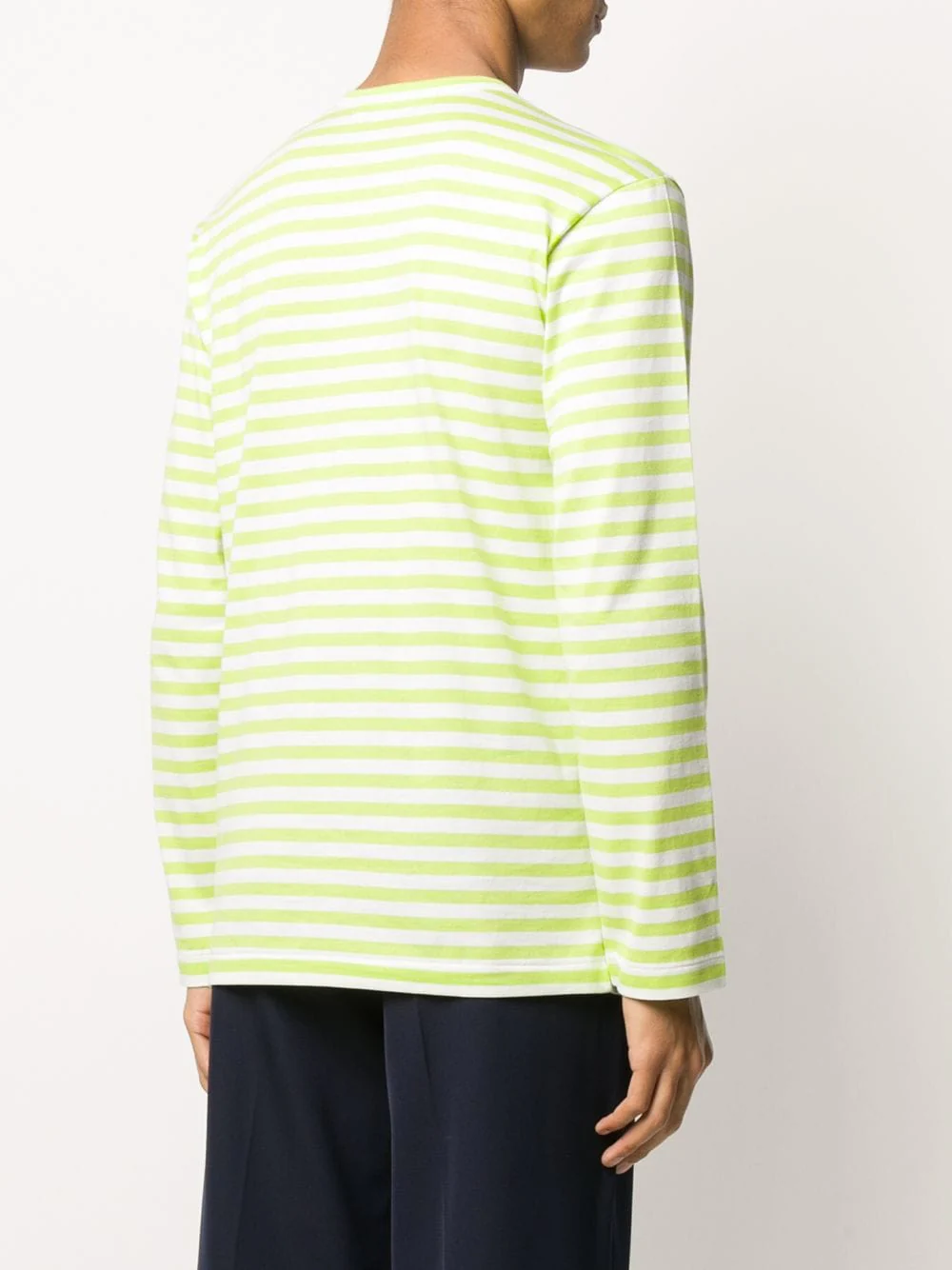 Striped Heart-Logo T-Shirt - Image 5