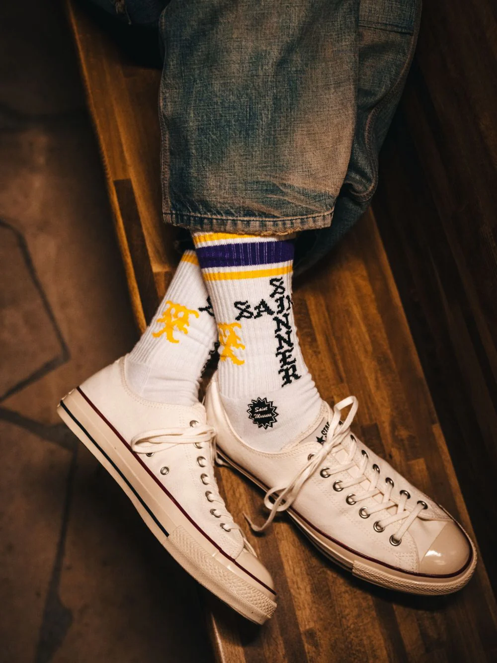 Striped Logo Socks - Image 3