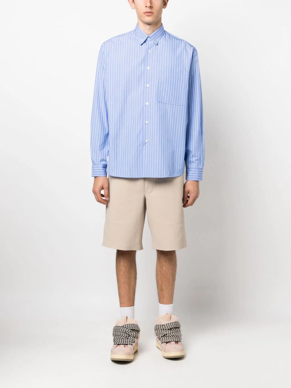 Striped Long-Sleeve Shirt - Image 5
