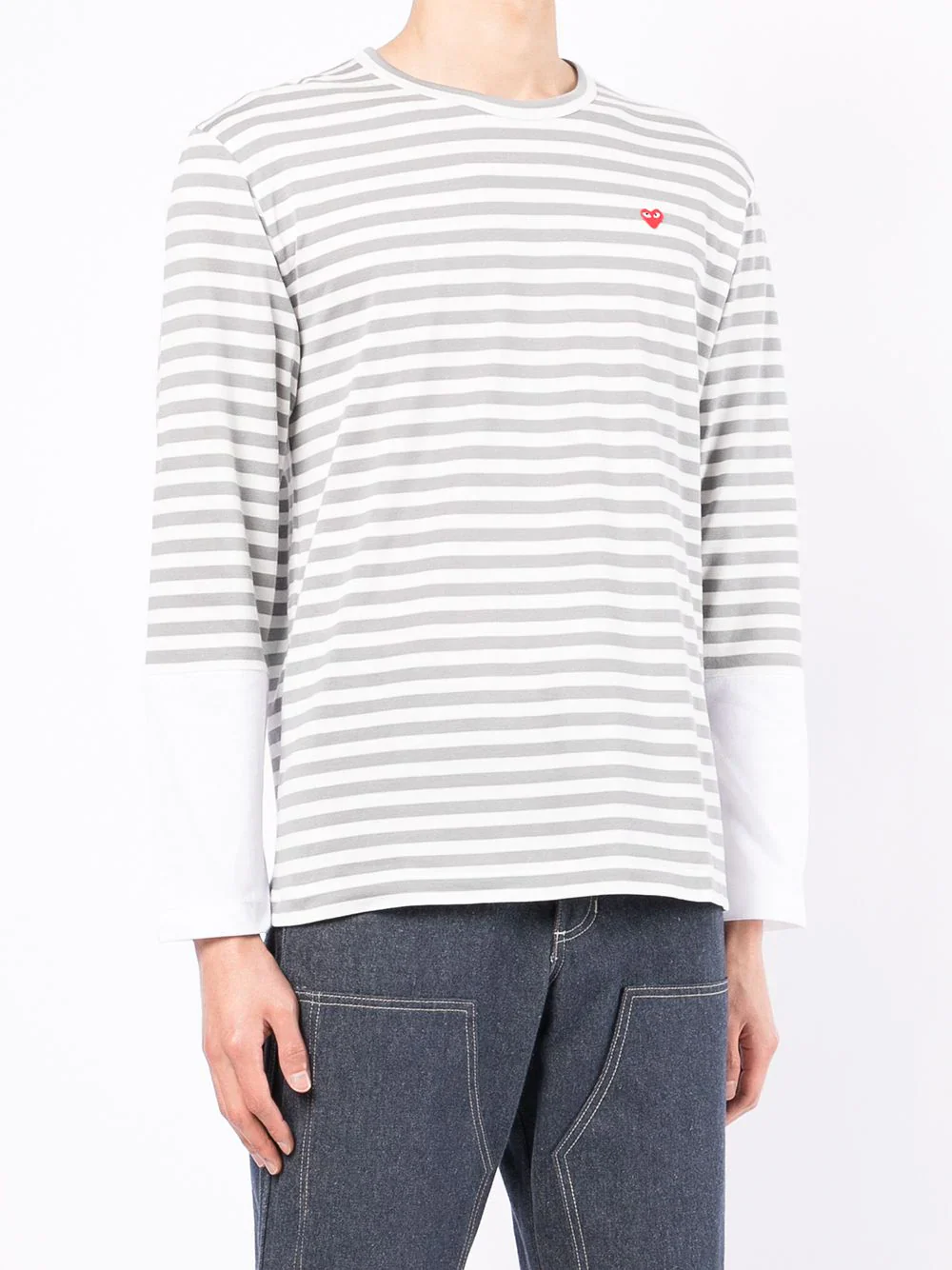 Striped Long-Sleeve T-Shirt - Image 3