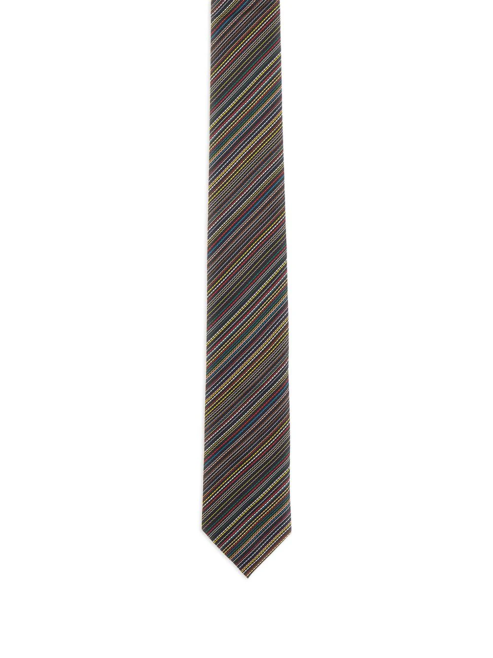 Striped-Pattern Tie - Image 2