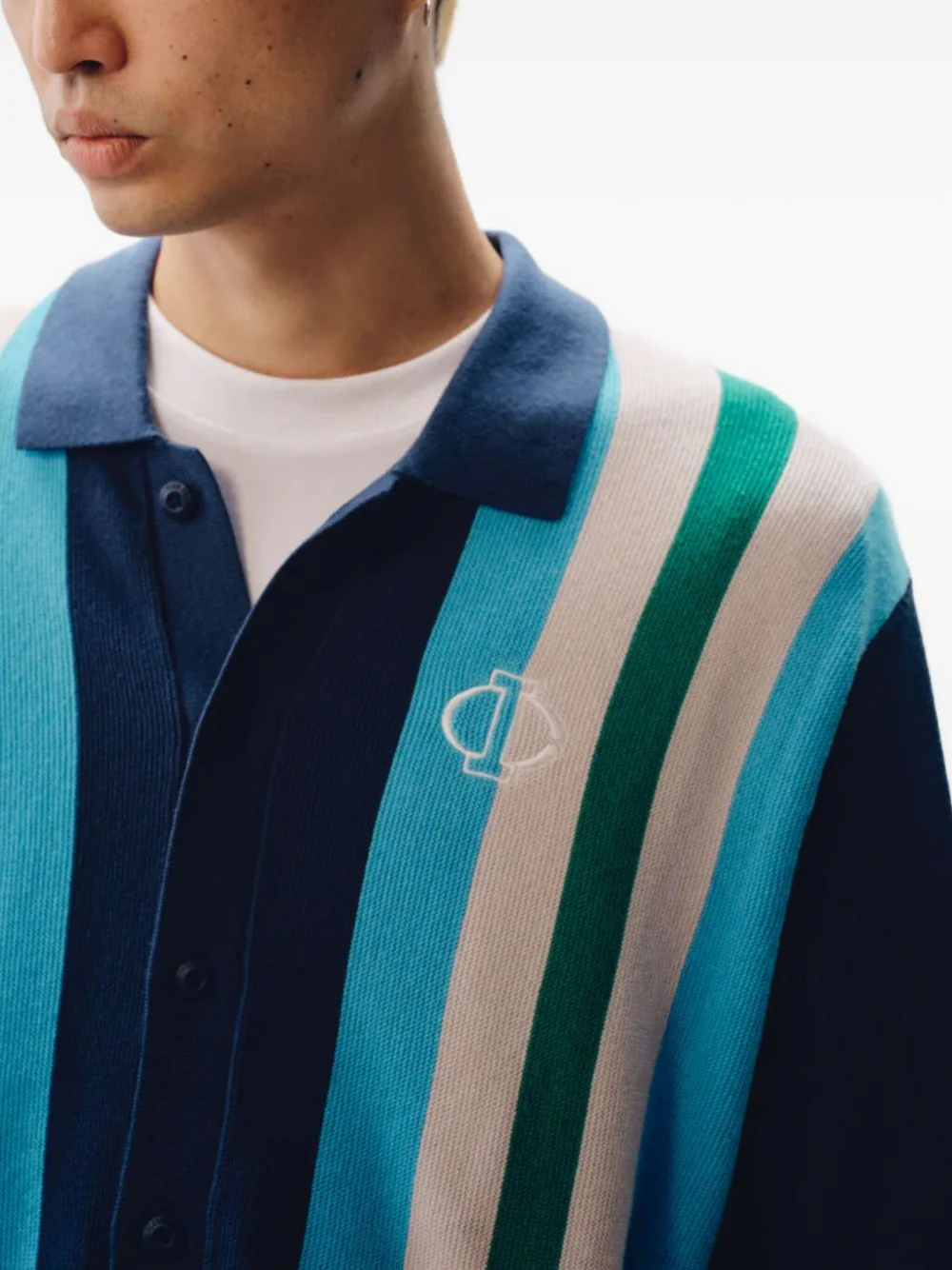 Striped Polo Shirt - Image 3
