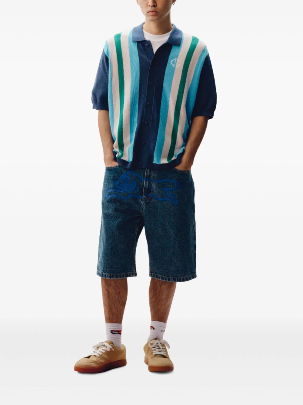 Striped Polo Shirt - Image 5
