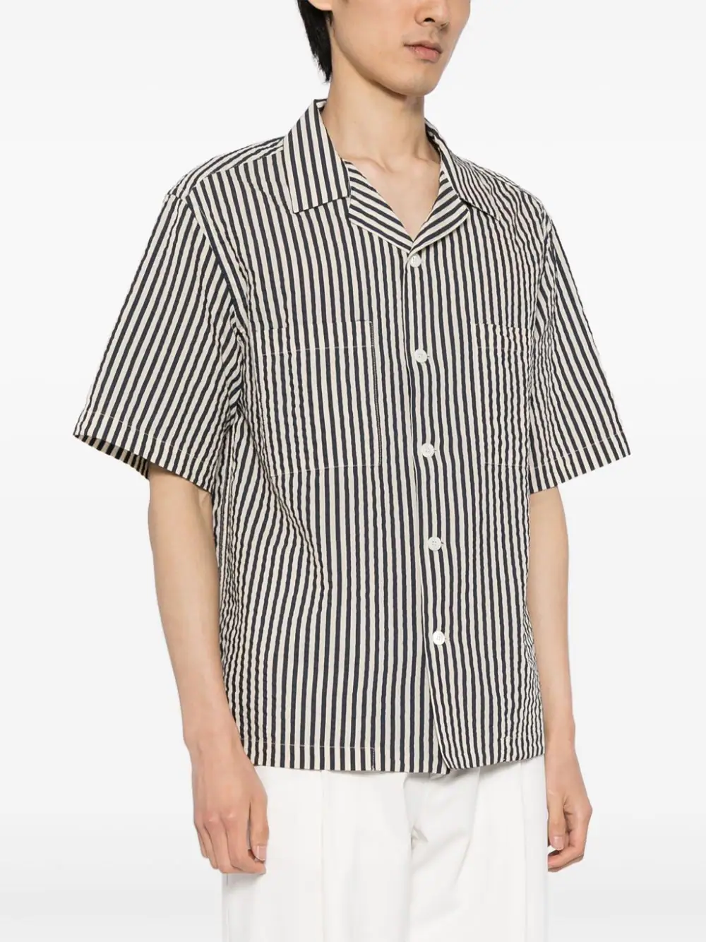 Striped Seersucker Shirt - Image 3