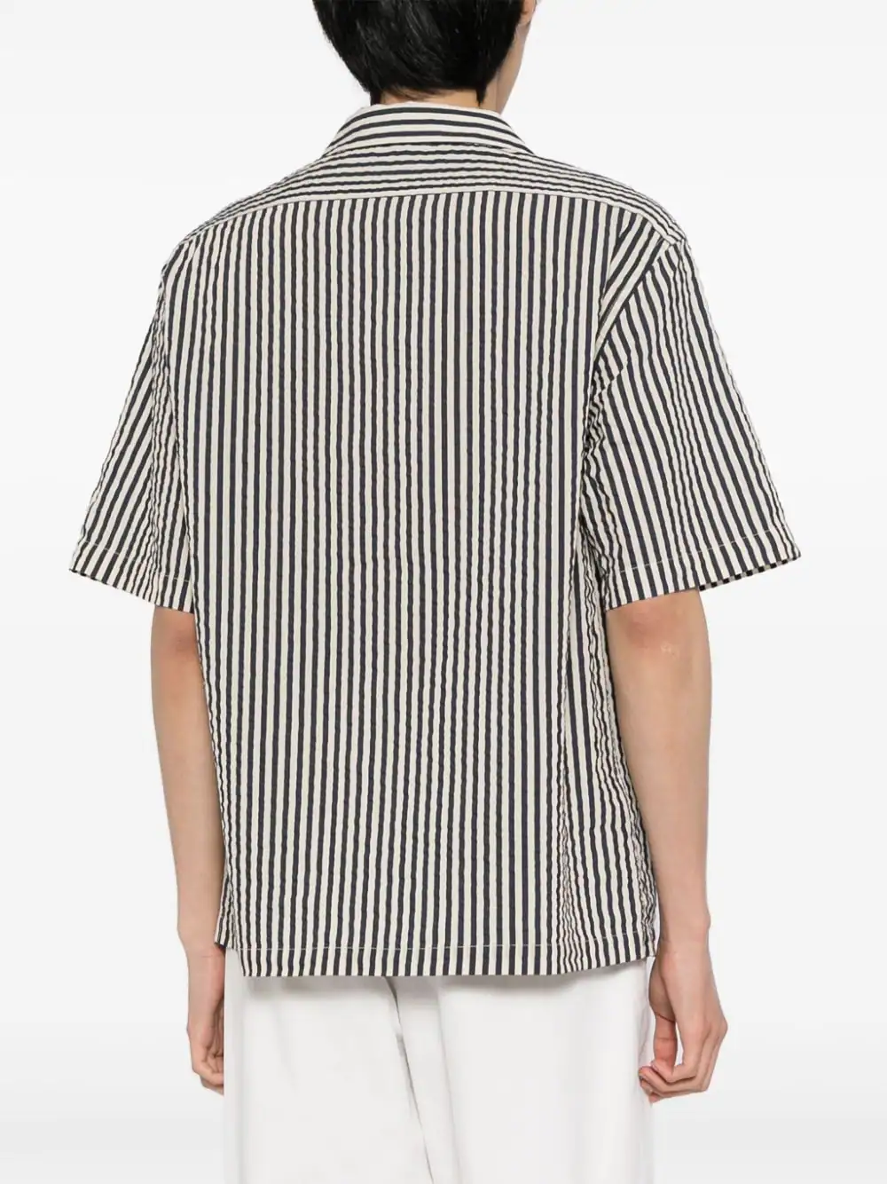 Striped Seersucker Shirt - Image 4