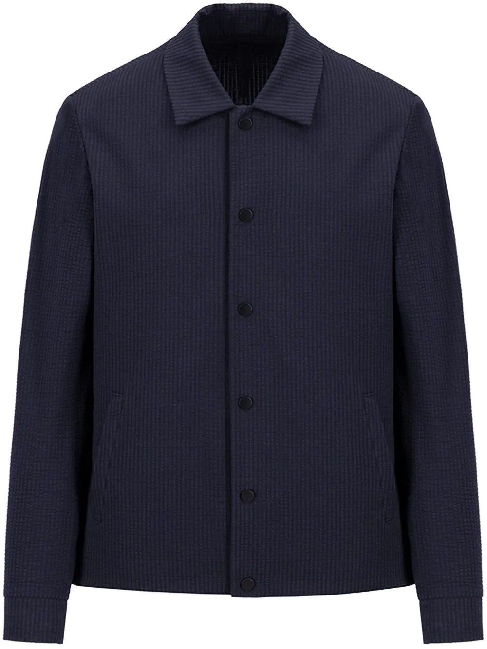 Striped Shirt Jacket