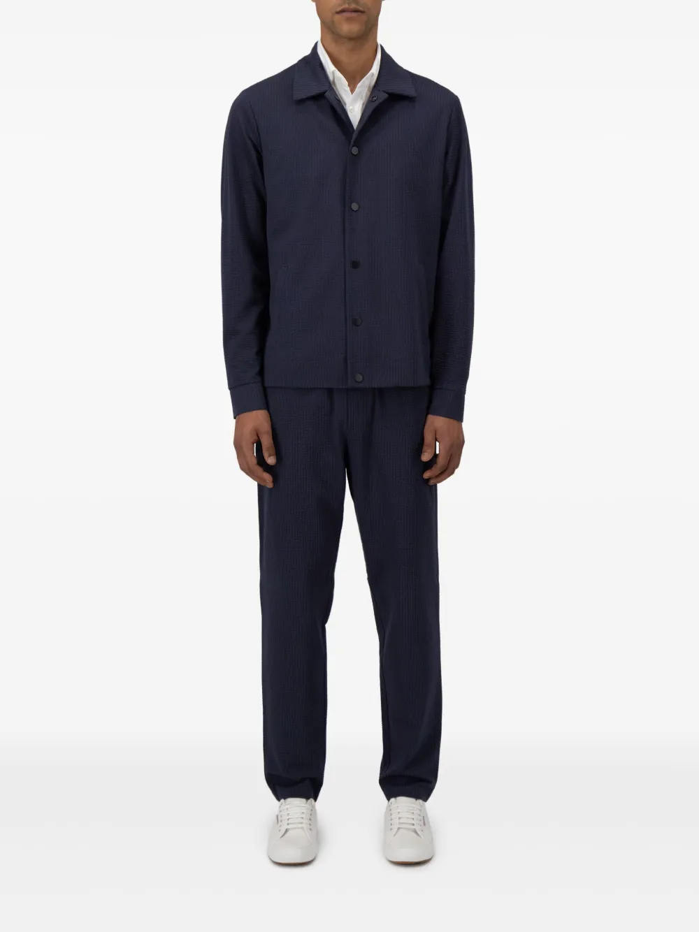 Striped Shirt Jacket - Image 3