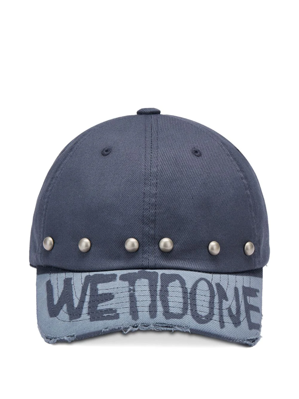 Studded Distressed Baseball Cap