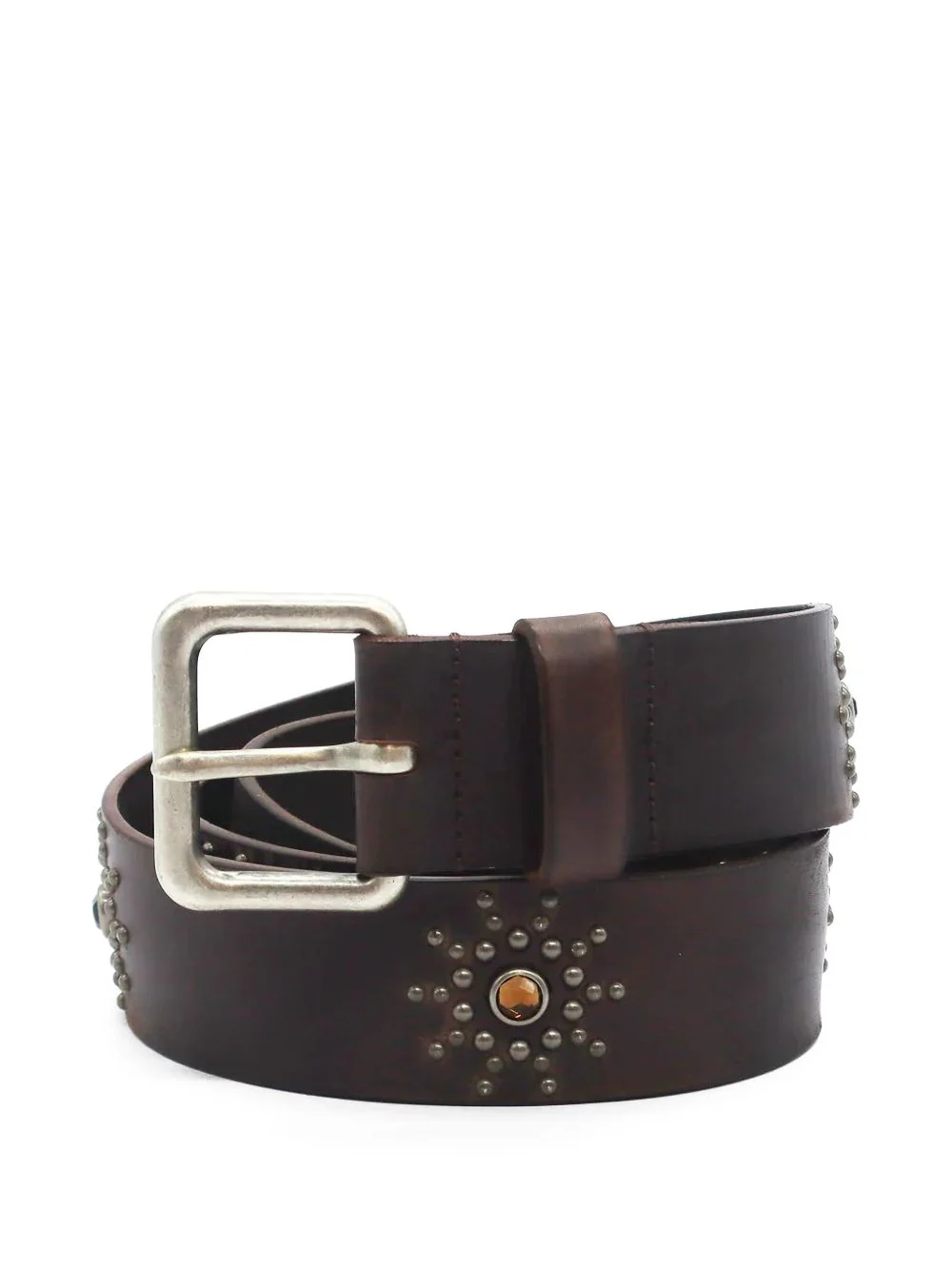 Studded Leather Belt