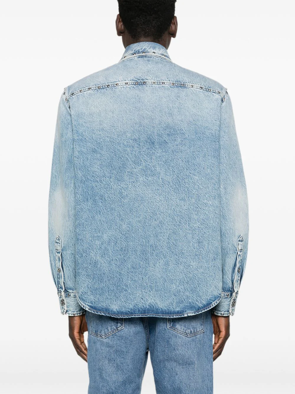 Studded-Pocket Shirt - Image 5