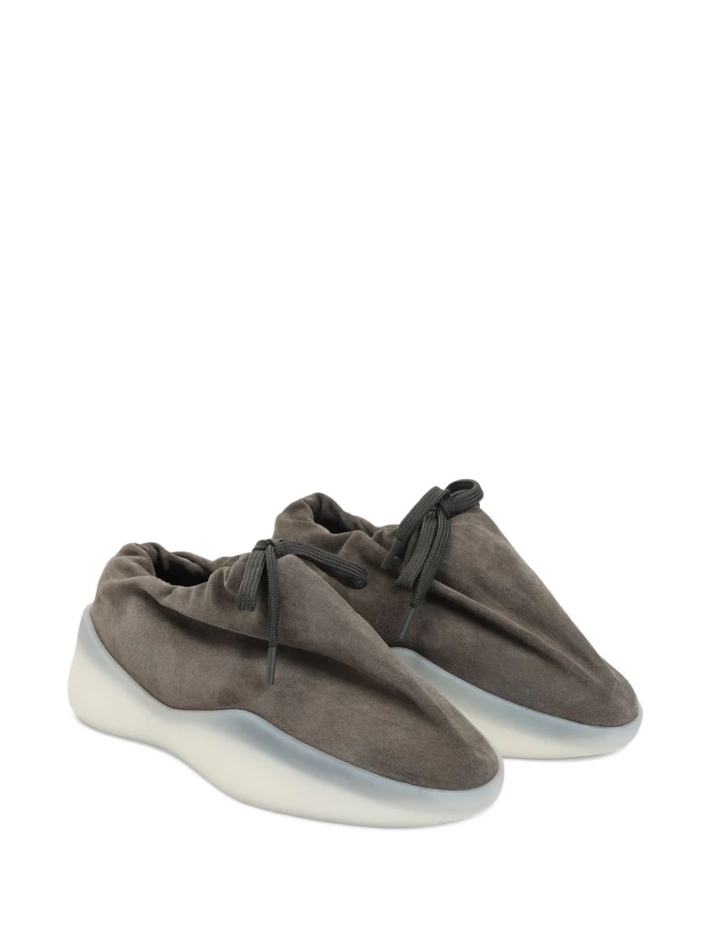 Suede Drawstring Sneakers - Image 2