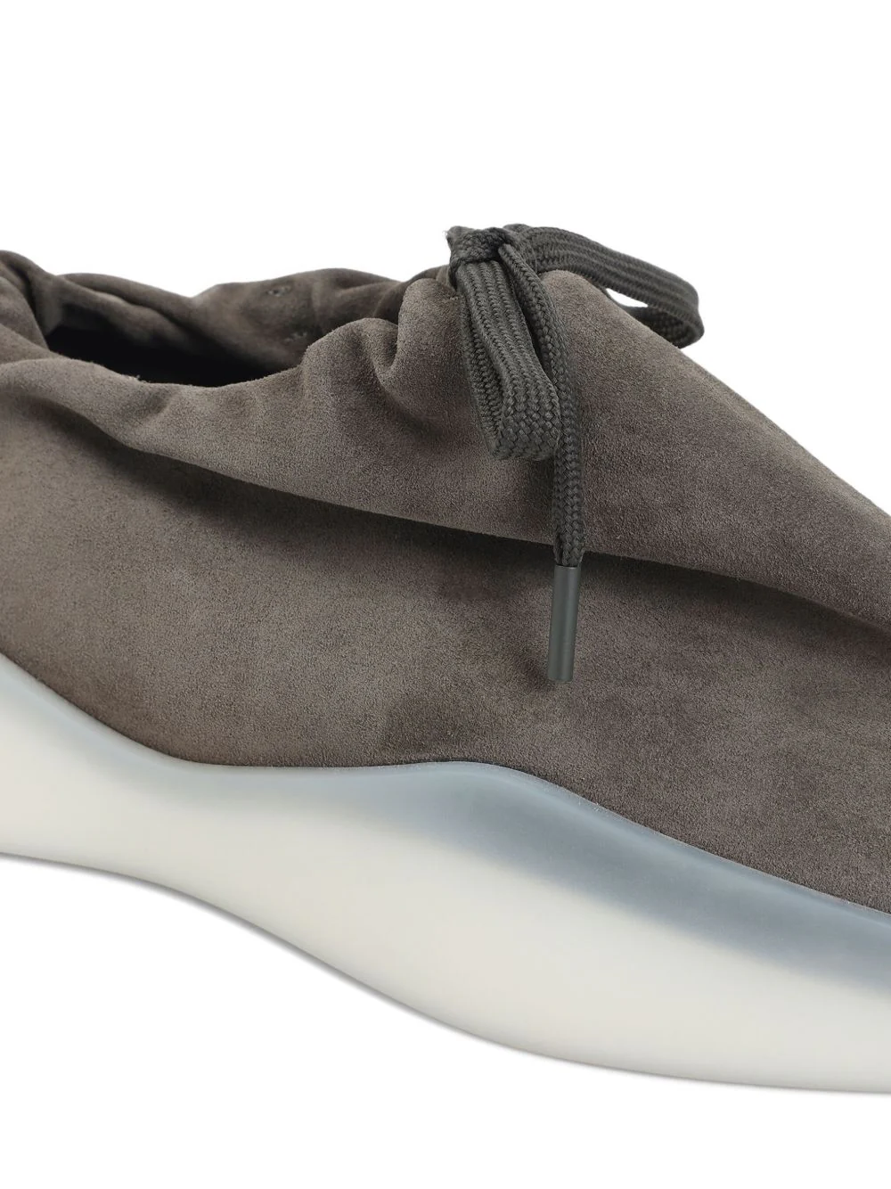 Suede Drawstring Sneakers - Image 3