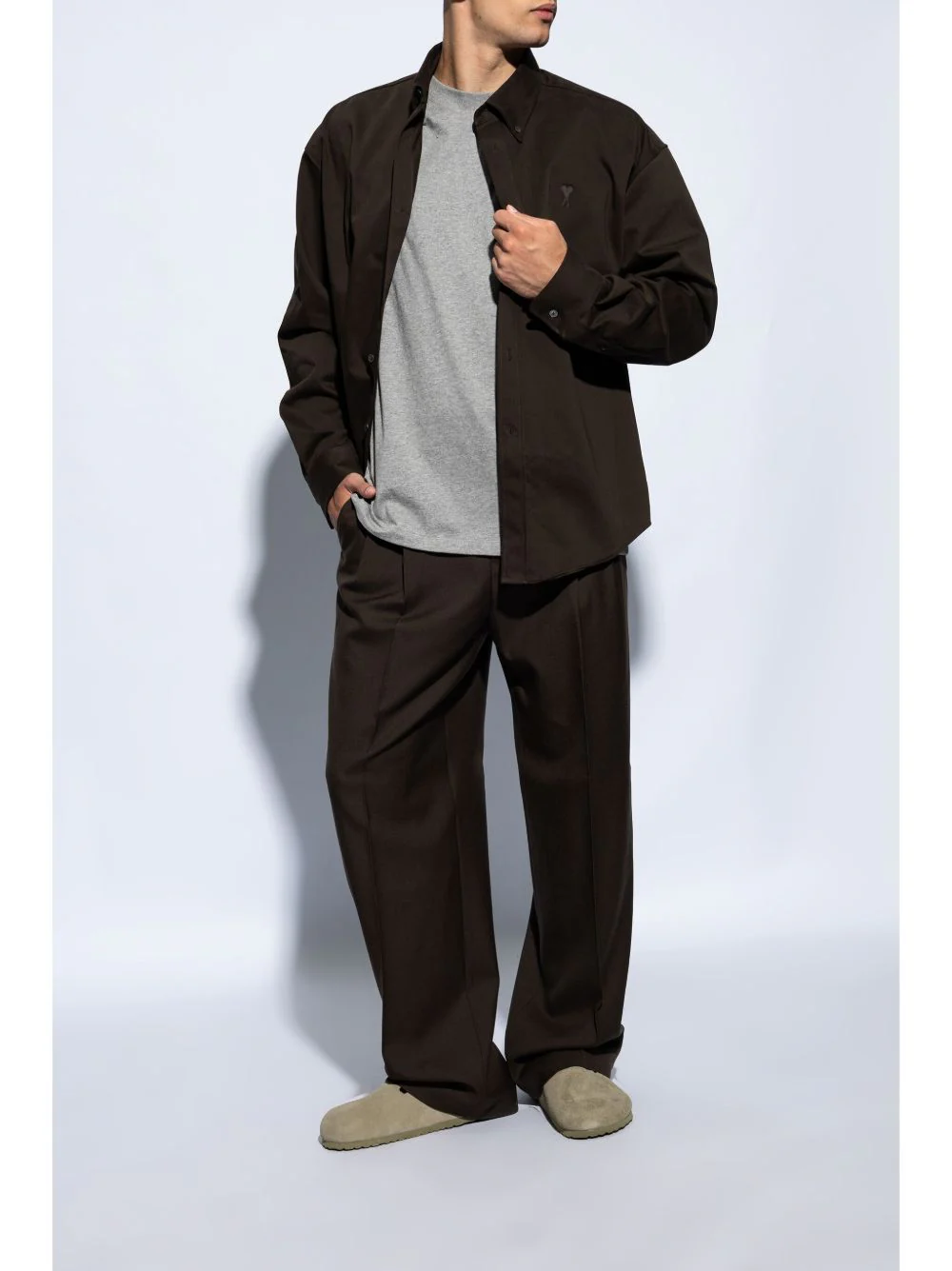 Suede Leather Sandals - Image 5