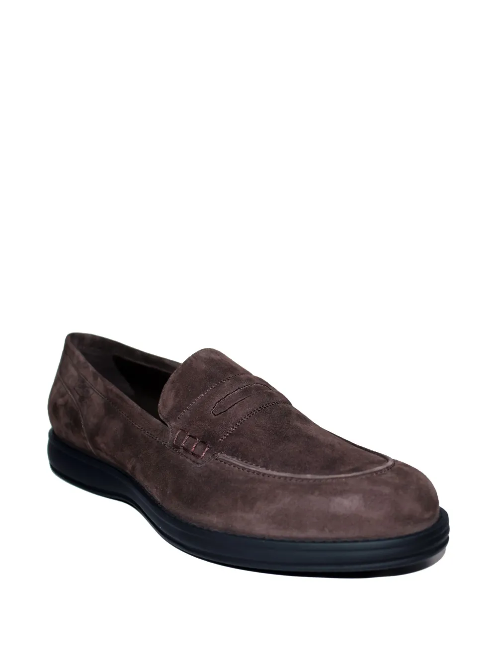 Suede Penny Loafers - Image 2