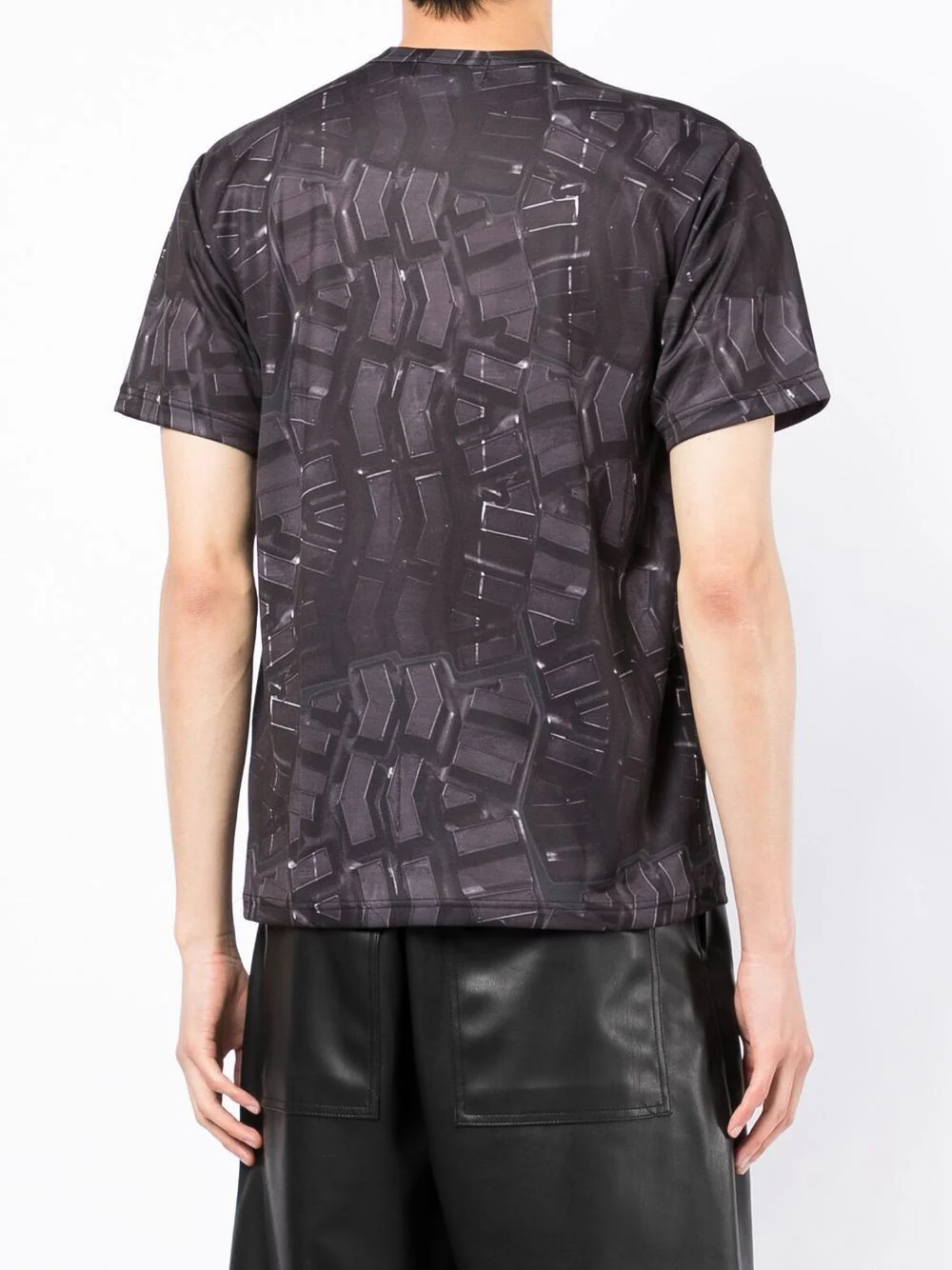 Swoosh-Print Graphic T-Shirt - Image 3