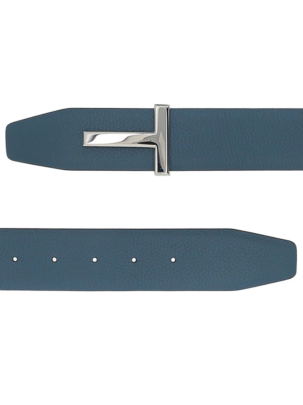 T-Buckle Leather Belt - Image 2