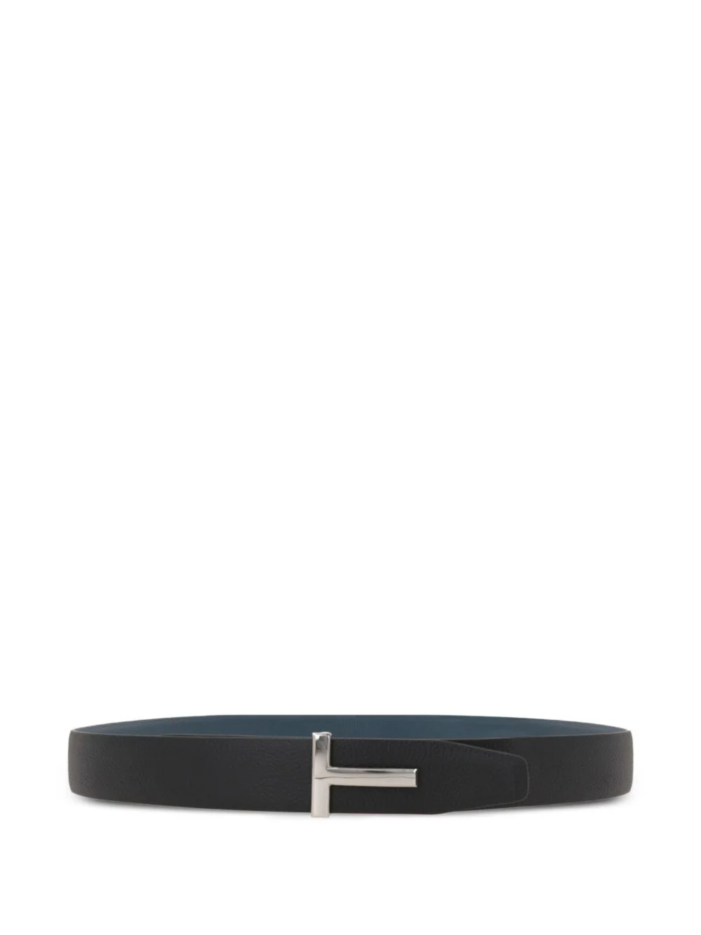 T-Buckle Leather Belt - Image 4