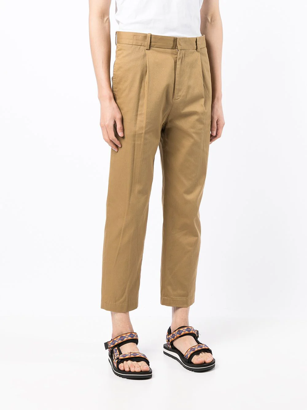 Tailored-Cut Cropped Trousers - Image 3